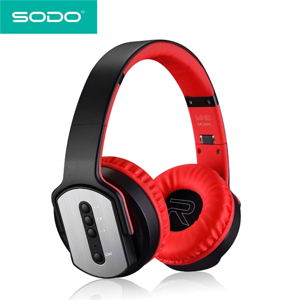 SODO MH2 TWIST OUT SPEAKER WIRELESS HEADPHONES 2 IN 1 RICH A