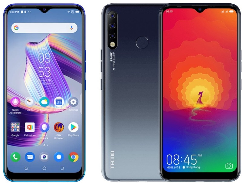 Tecno Spark 4 (KC8) 6.52" screen, 32GB ROM+2GB RAM, 13mp